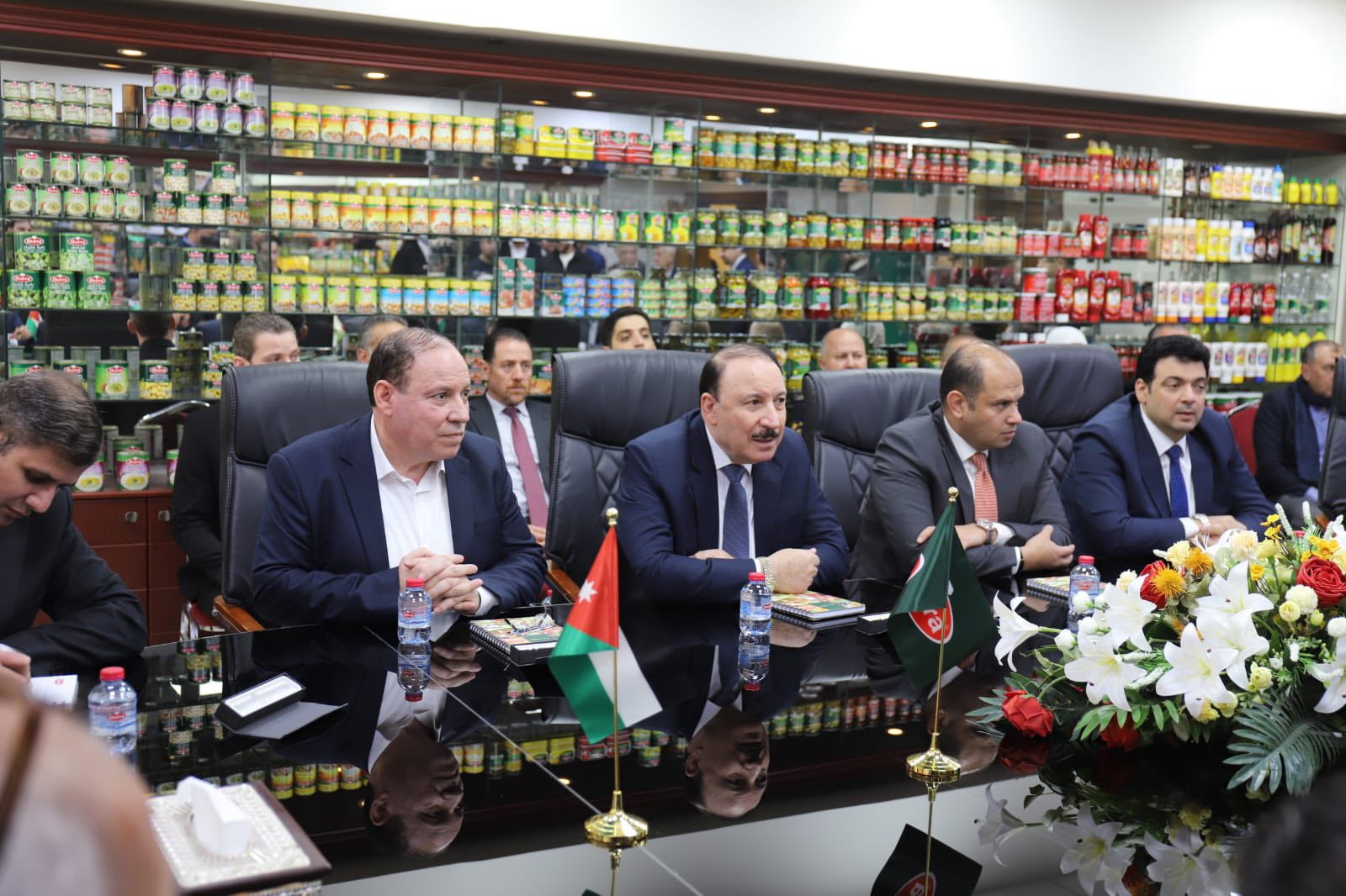 شركة الدرة العالمية للمنتجات الغذائية نستقبل وفد رسمي رفيع ضمّ: