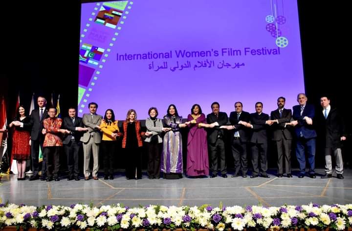 انطلاق #المهرجان السينمائي الدولي الأول للمرأة بعنوان"المرأة تصنع التغيير"