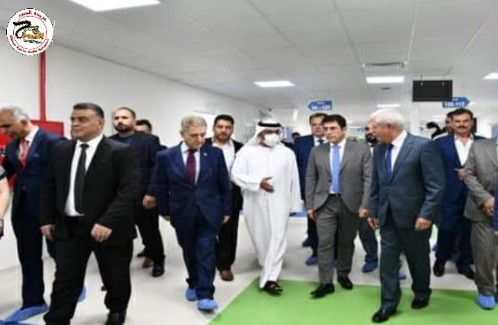 افتتاح مشفى الشيخ محمد بن زايد الميداني بريف دمشق