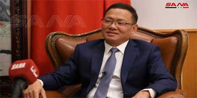  سفير الصين بدمشق: التهديد الأمريكي لن يثني الشركات الصينية عن المشاركة في معرض دمشق الدولي