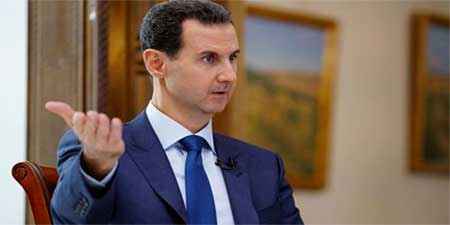  الرئيس الأسد لقناة (آر تي ): رغم كل العدوان أغلب الشعب السوري يدعم حكومته.. روسيا تساعد سورية لأن الإرهاب وأيديولوجيته لا حدود لهما في العالم

