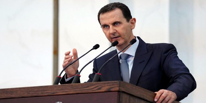 الرئيس الأسد في كلمة أمام أعضاء مجلس الشعب: الحرب لن تمنعنا من القيام بواجباتنا وقوة الشعوب في التأقلم مع الظروف وتطويعها لصالحها