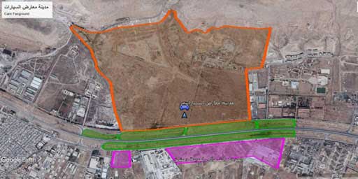 إنجاز المخطط التنظيمي لمشروع مدينة معارض السيارات في منطقة الدوير