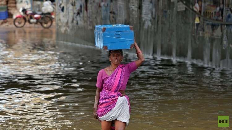 12 قتيلا جراء الأمطار الغزيرة في الهند