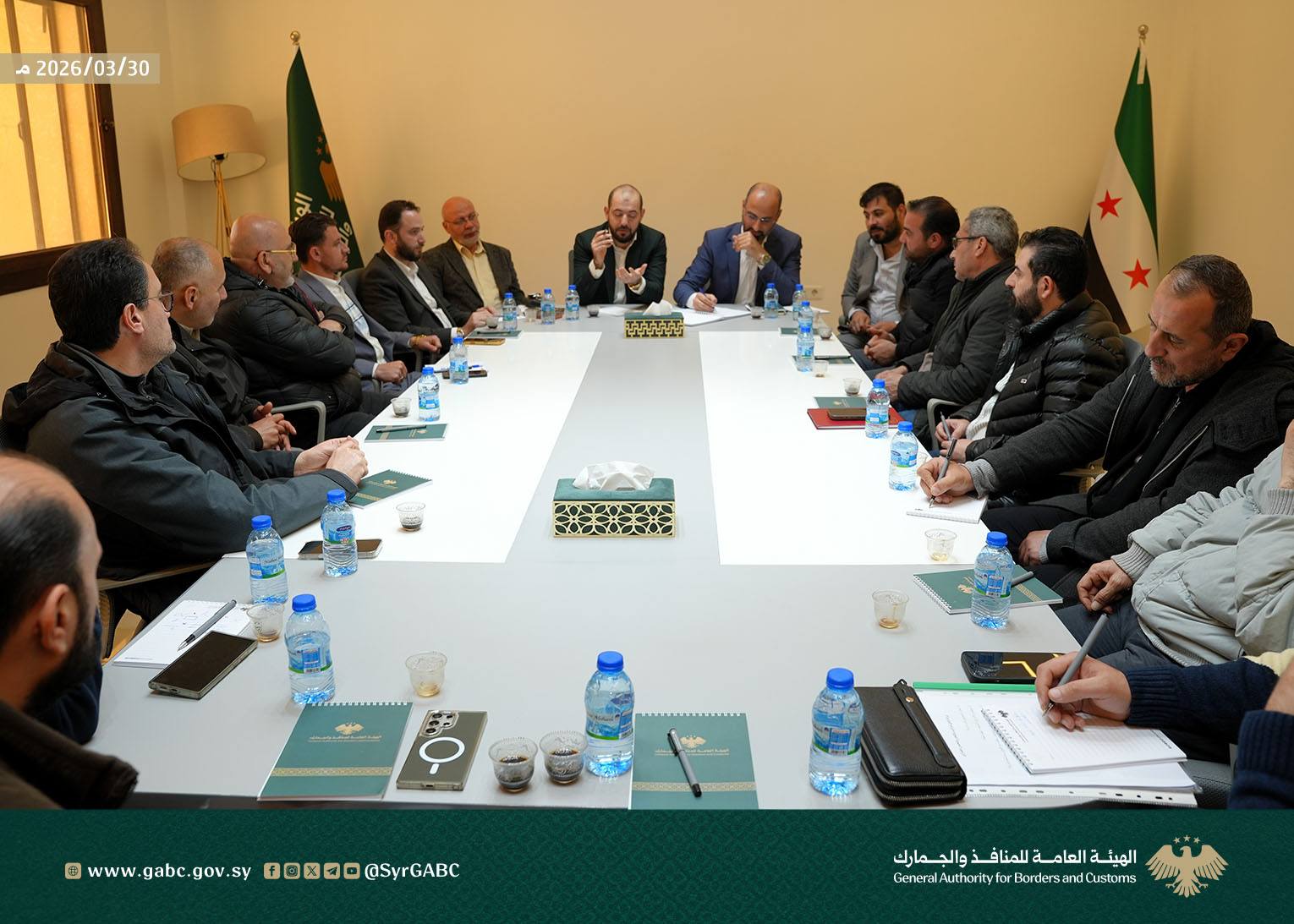 عقدت إدارة مرفأ اللاذقية اجتماعاً رسمياً برئاسة مدير المرفأ