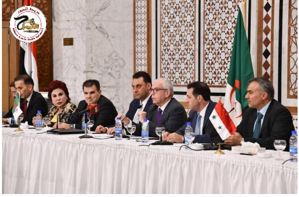 انطلاق أعمال مجلس الأعمال السوري الجزائري في فندق ايبلا الشام