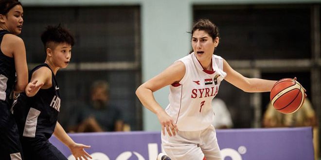 منتخب سورية بكرة السلة للشابات إلى نصف نهائي بطولة آسيا
