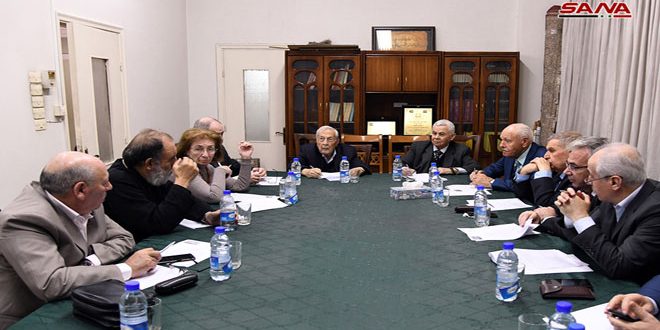 لجنة دعم الشعب الفلسطيني تندد باعتداء الإرهابيين بالغازات السامة على أحياء بحلب
