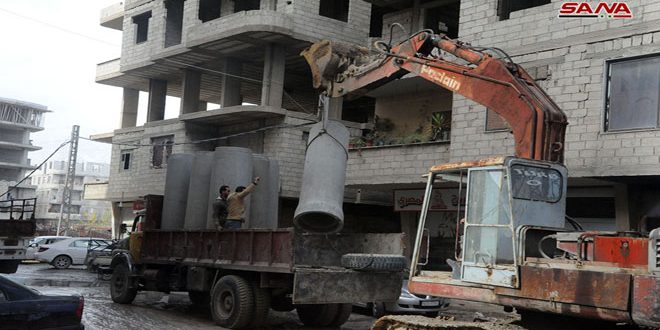 جرمانا… حلول حكومية أهلية لمشكلة النظافة ومشروع صرف صحي بالخدمة قريباً
