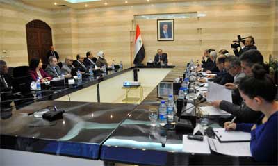 الحكومة تتخذ اجراءات لاعادة تأهيل البنى التحتية والإنشائية اللازمة لاستثمار وإنتاج ونقل وتسويق الفوسفات السوري