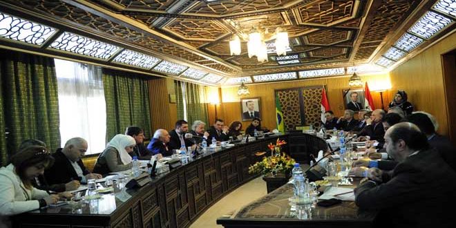 مباحثات سورية برازيلية لتفعيل دور رجال الأعمال في تطوير التعاون الإقتصادي والتجاري