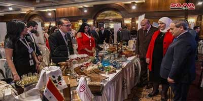 بعد توقفه لسنوات… النادي الدبلوماسي في سورية يقيم بازاراً خيرياً