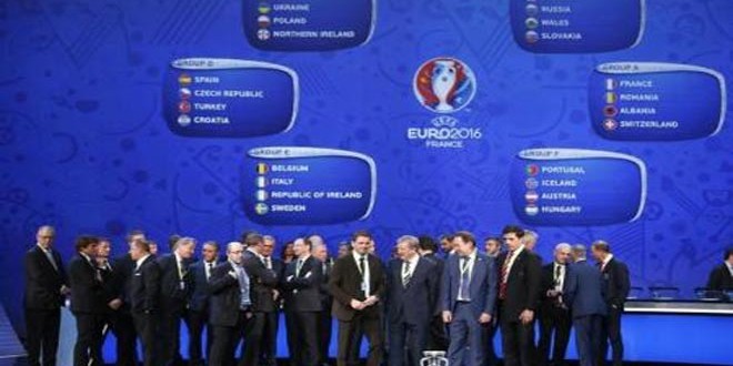 يورو 2016: إسبانيا تواجه التشيك وفرنسا تقابل رومانيا في الافتتاح
